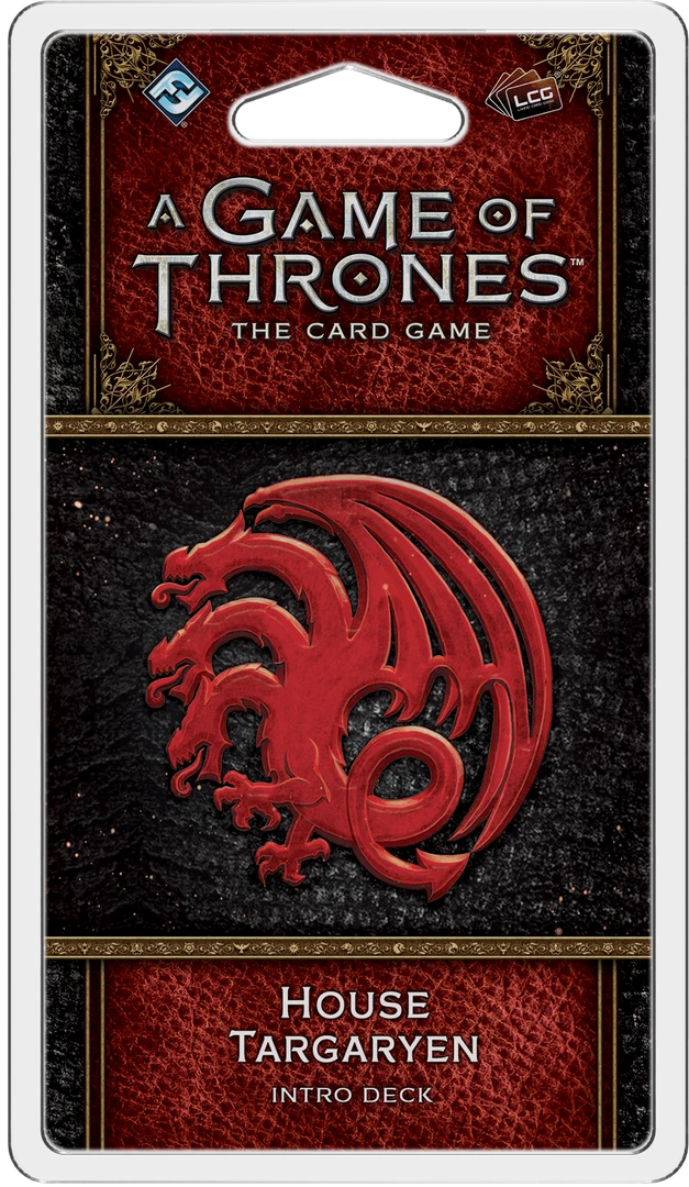 Fantasy Flight Games A Game Of Thrones: The Card Game (Second Edition) - House Targaryen Intro Deck Board Games 1 Fantasy Flight Games A Game Of Thrones: The Card Game (Second Edition) - House Targaryen Intro Deck Board Games