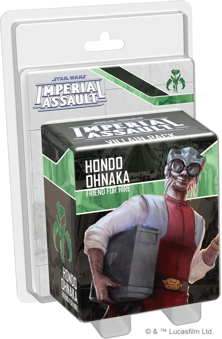 Fantasy Flight Games Star Wars: Imperial Assault - Hondo Ohnaka Villain Pack 1 Fantasy Flight Games Star Wars: Imperial Assault - Hondo Ohnaka Villain Pack