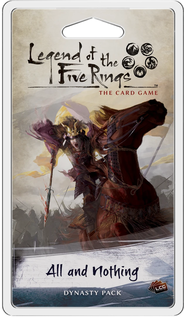 Fantasy Flight Games Legend Of The Five Rings: The Card Game - All And Nothing 1 Fantasy Flight Games Legend Of The Five Rings: The Card Game - All And Nothing