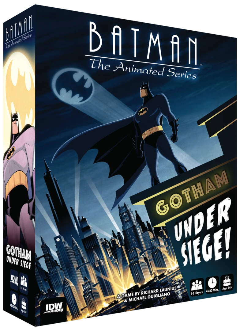 IDW Games Batman: The Animated Series - Gotham Under Siege Board Games 1 IDW Games Batman: The Animated Series - Gotham Under Siege Board Games