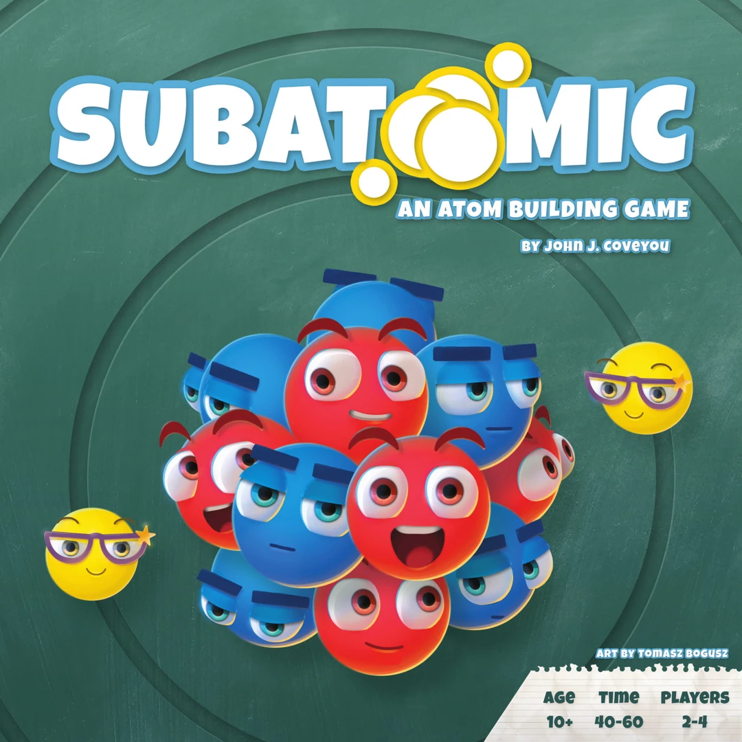 Genius Games Board Games Subatomic: An Atom Building Game (First Edition) 1 Genius Games Board Games Subatomic: An Atom Building Game (First Edition)