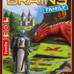 Pegasus Spiele Board Games Brains Family: Burgen & Drachen