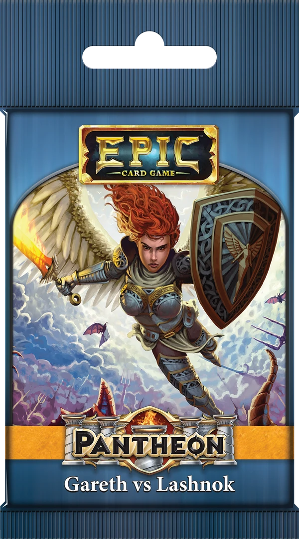 White Wizard Games Epic Card Game: Pantheon - Gareth Vs Lashnok Board Games 1 White Wizard Games Epic Card Game: Pantheon - Gareth Vs Lashnok Board Games