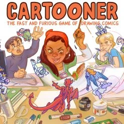Japanime Games Cartooner: The Fast & Furious Game Of Drawing Comics Board Games