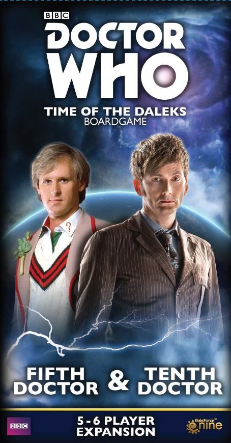 Gale Force Nine Board Games Doctor Who: Time Of The Daleks – Fifth Doctor & Tenth Doctor 1 Gale Force Nine Board Games Doctor Who: Time Of The Daleks – Fifth Doctor & Tenth Doctor