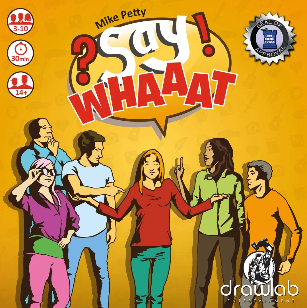 Drawlab Entertainment Say Whaaat?! Board Games 1 Drawlab Entertainment Say Whaaat?! Board Games