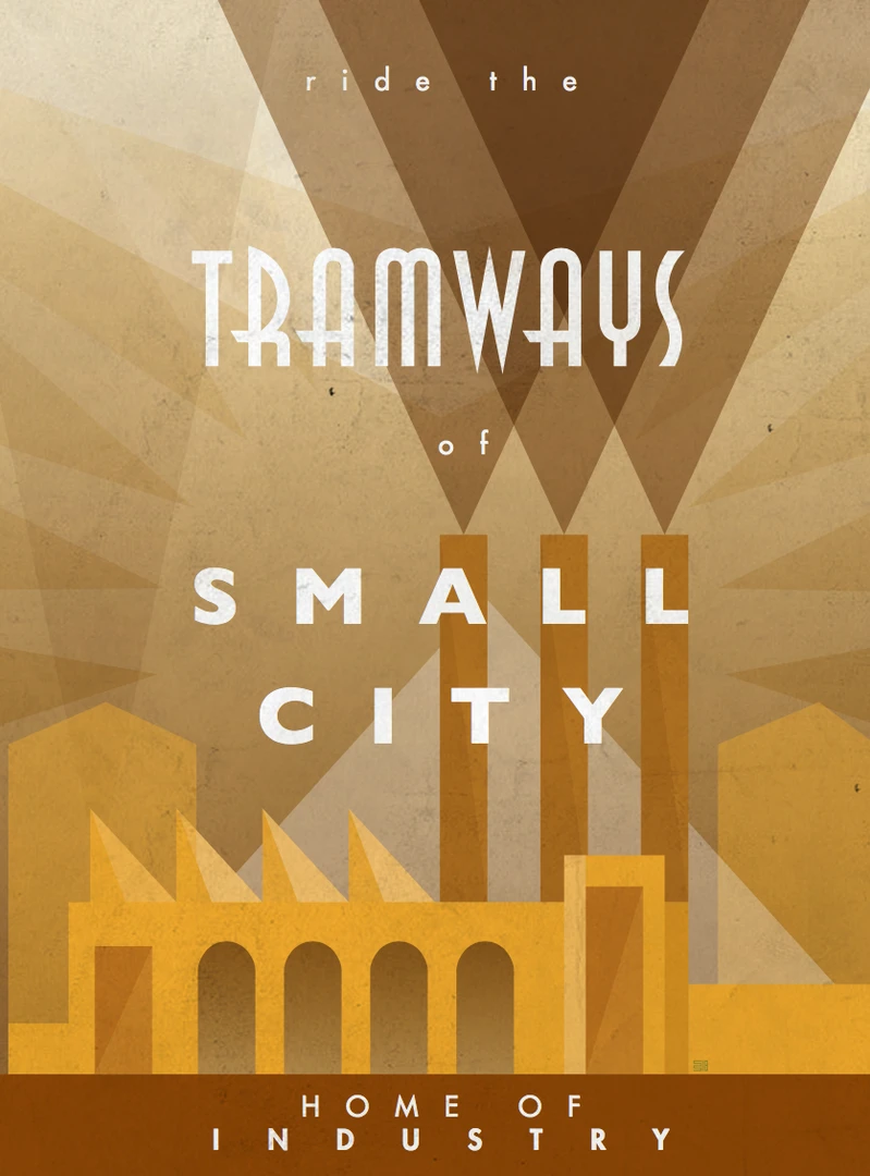 AVStudioGames Tramways: The Industry Of Small City (Yellow) 1 AVStudioGames Tramways: The Industry Of Small City (Yellow)