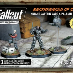 Modiphius Entertainment Fallout: Wasteland Warfare - Brotherhood Of Steel: Cade & Danse Box Board Games