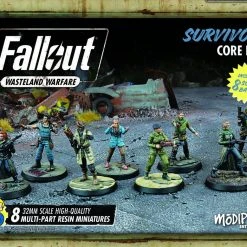 Modiphius Entertainment Fallout: Wasteland Warfare - Survivors Core Box Board Games