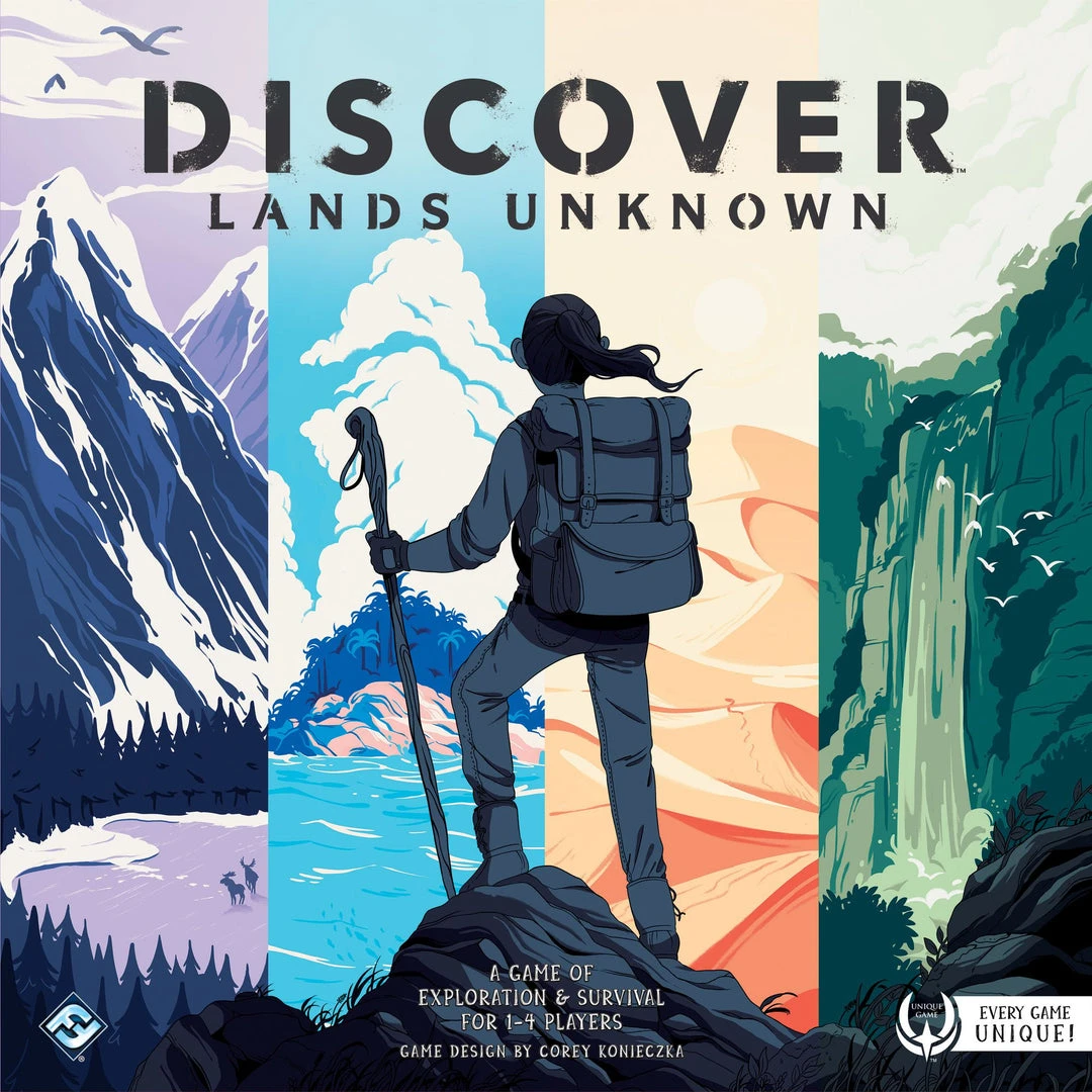 Fantasy Flight Games Discover: Lands Unknown 1 Fantasy Flight Games Discover: Lands Unknown