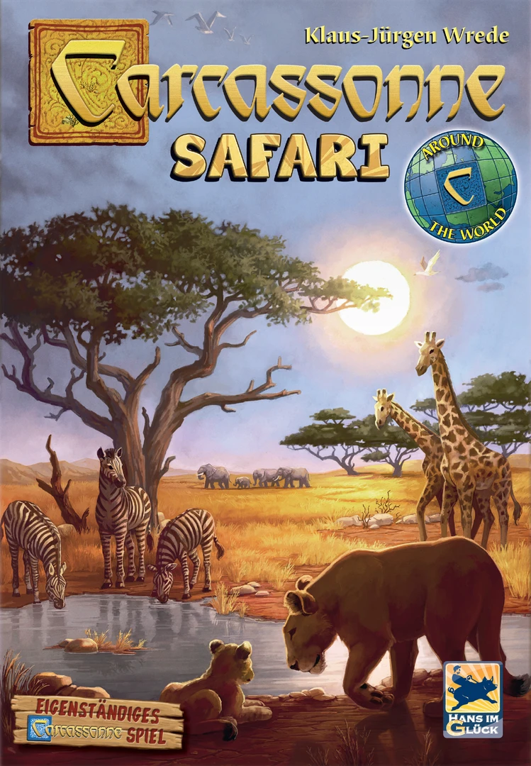 Z-Man Games Board Games Carcassonne: Safari 1 Z-Man Games Board Games Carcassonne: Safari