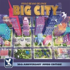Mercury Games Big City: 20th Anniversary Jumbo Edition! (Base Game Only)