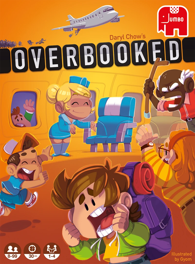 Overbooked (Jumbo Edition) (Import) Board Games 1 Overbooked (Jumbo Edition) (Import) Board Games