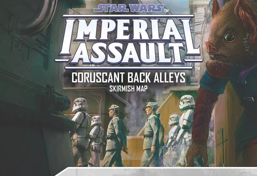 Fantasy Flight Games Board Games Star Wars: Imperial Assault - Coruscant Back Alleys Skirmish Map 1 Fantasy Flight Games Board Games Star Wars: Imperial Assault - Coruscant Back Alleys Skirmish Map