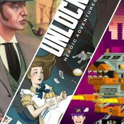 Space Cowboys Unlock! Heroic Adventures Board Games