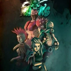 (Self-Published) Board Games Badass Riders: Four Horsemen (Import)