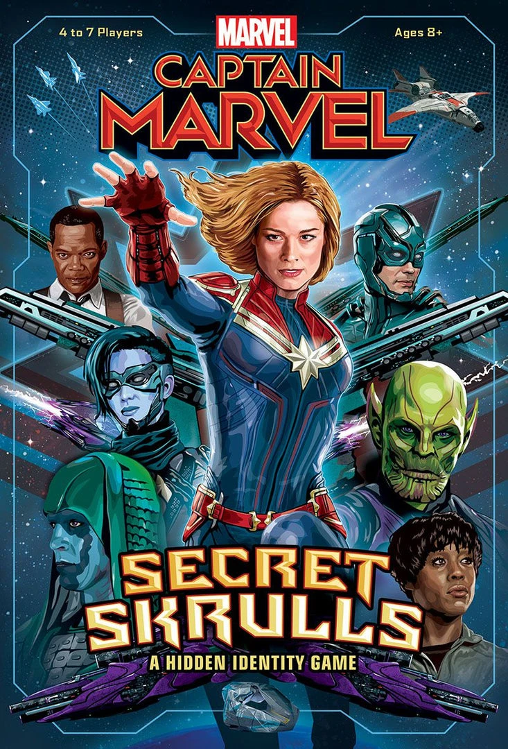 The OP Captain Marvel: Secret Skrulls Board Games 1 The OP Captain Marvel: Secret Skrulls Board Games