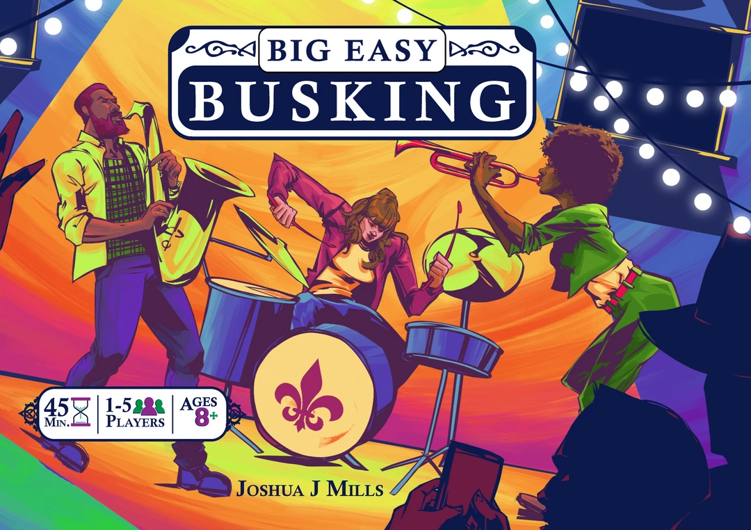 Weird Giraffe Games Big Easy Busking Board Games 1 Weird Giraffe Games Big Easy Busking Board Games