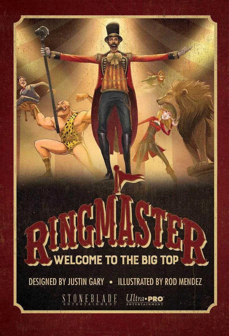 Stone Blade Entertainment Board Games Ringmaster: Welcome To The Big Top 1 Stone Blade Entertainment Board Games Ringmaster: Welcome To The Big Top