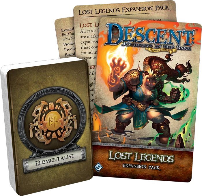 Fantasy Flight Games Descent: Journeys In The Dark (Second Edition) - Lost Legends Expansion Pack 1 Fantasy Flight Games Descent: Journeys In The Dark (Second Edition) - Lost Legends Expansion Pack