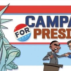 Double Critical LLC Board Games Campaign For President (Deluxe Edition)