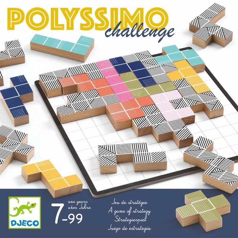 Djeco Polyssimo Challenge Board Games 1 Djeco Polyssimo Challenge Board Games