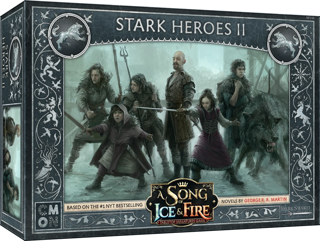 CMON Limited A Song Of Ice & Fire: Tabletop Miniatures Game – Stark Heroes II 1 CMON Limited A Song Of Ice & Fire: Tabletop Miniatures Game – Stark Heroes II