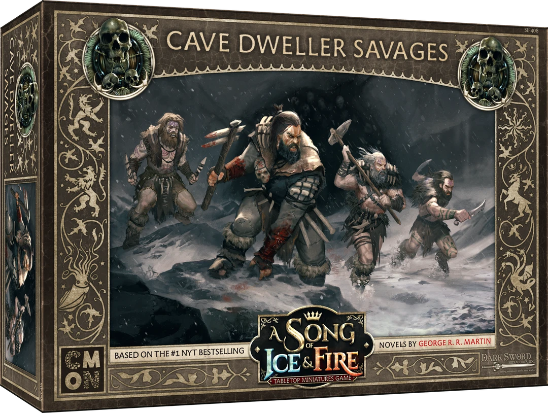 CMON Limited A Song Of Ice & Fire: Tabletop Miniatures Game – Cave Dweller Savages Board Games 1 CMON Limited A Song Of Ice & Fire: Tabletop Miniatures Game – Cave Dweller Savages Board Games