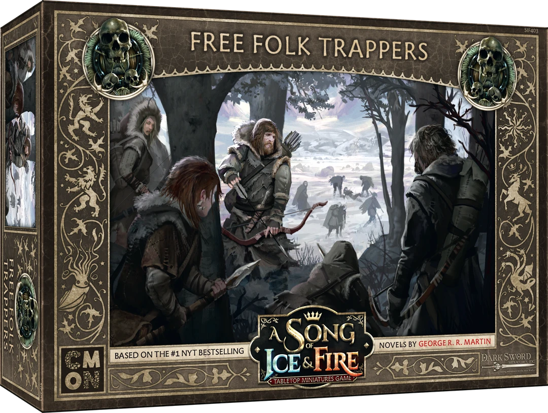 CMON Limited A Song Of Ice & Fire: Tabletop Miniatures Game – Free Folk Trappers 1 CMON Limited A Song Of Ice & Fire: Tabletop Miniatures Game – Free Folk Trappers