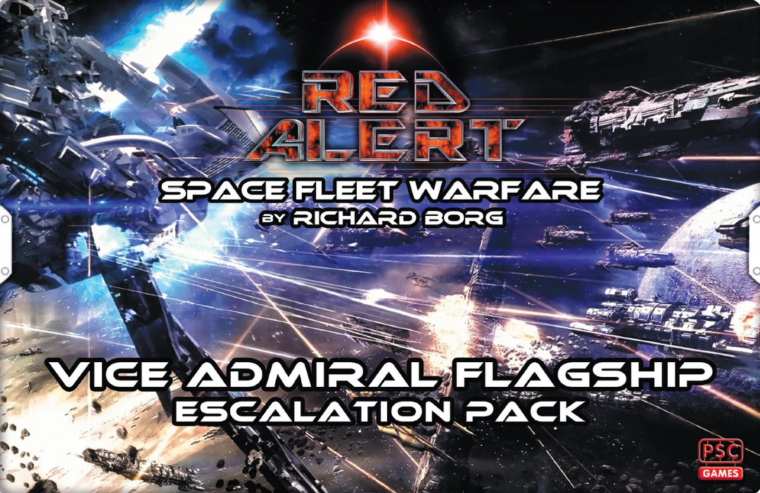 PSC Games Red Alert: Space Fleet Warfare – Vice Admiral Flagship Escalation Pack 1 PSC Games Red Alert: Space Fleet Warfare – Vice Admiral Flagship Escalation Pack