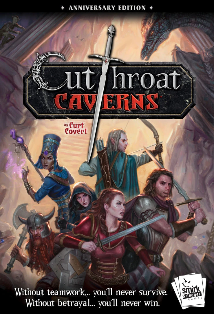 Smirk & Dagger Games Board Games Cutthroat Caverns: Anniversary Edition 1 Smirk & Dagger Games Board Games Cutthroat Caverns: Anniversary Edition