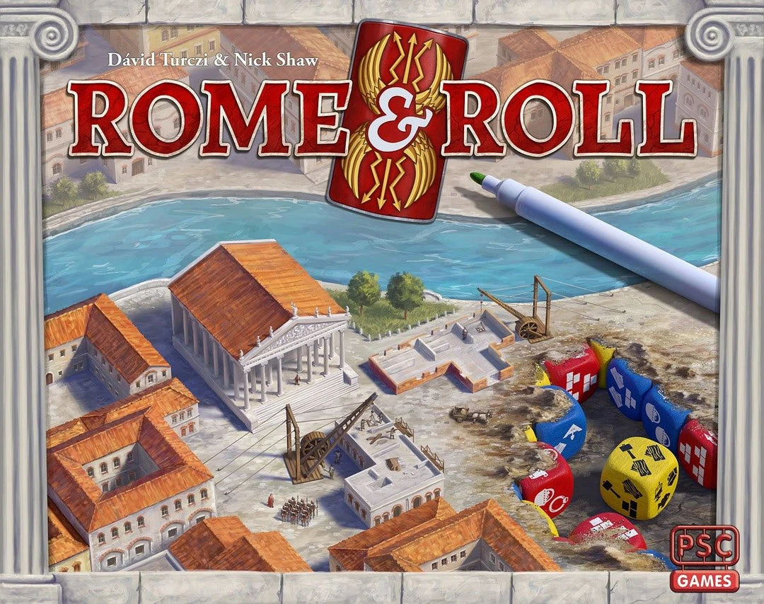 PSC Games Board Games Rome & Roll 1 PSC Games Board Games Rome & Roll