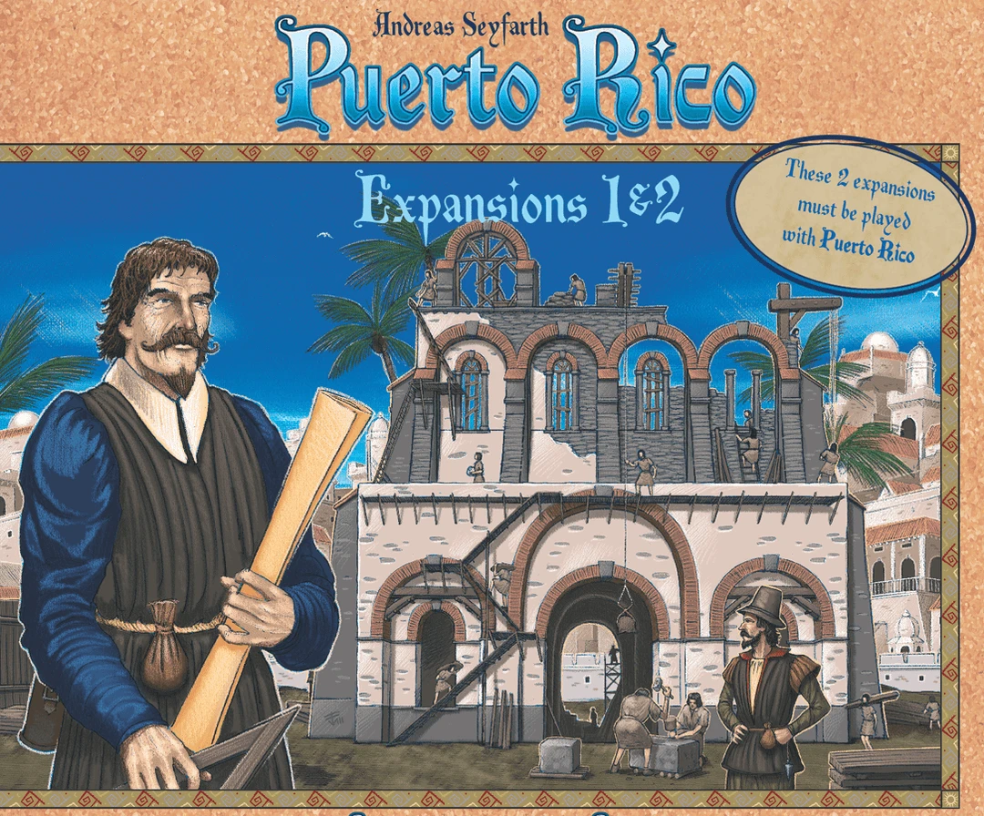 Rio Grande Games Puerto Rico: Expansions 1 & 2 - The New Buildings & The Nobles Board Games 2 Rio Grande Games Puerto Rico: Expansions 1 & 2 - The New Buildings & The Nobles Board Games