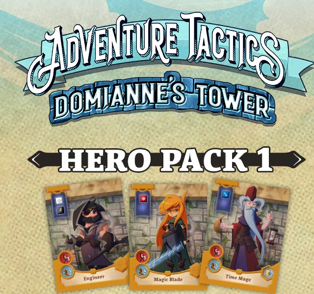 Letiman Games Adventure Tactics: Domianne's Tower – Hero Pack 1 Board Games 1 Letiman Games Adventure Tactics: Domianne's Tower – Hero Pack 1 Board Games