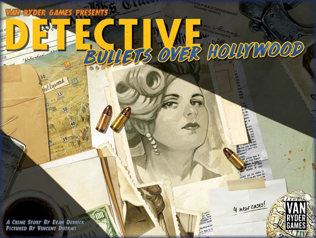 Van Ryder Games Detective: City Of Angels – Bullets Over Hollywood Board Games 1 Van Ryder Games Detective: City Of Angels – Bullets Over Hollywood Board Games