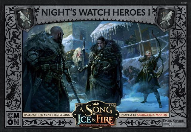 CMON Limited A Song Of Ice & Fire: Tabletop Miniatures Game - Night's Watch Heroes I 1 CMON Limited A Song Of Ice & Fire: Tabletop Miniatures Game - Night's Watch Heroes I