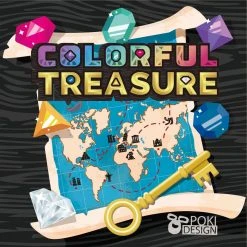 Taiwan Boardgame Design Colorful Treasure (Import)