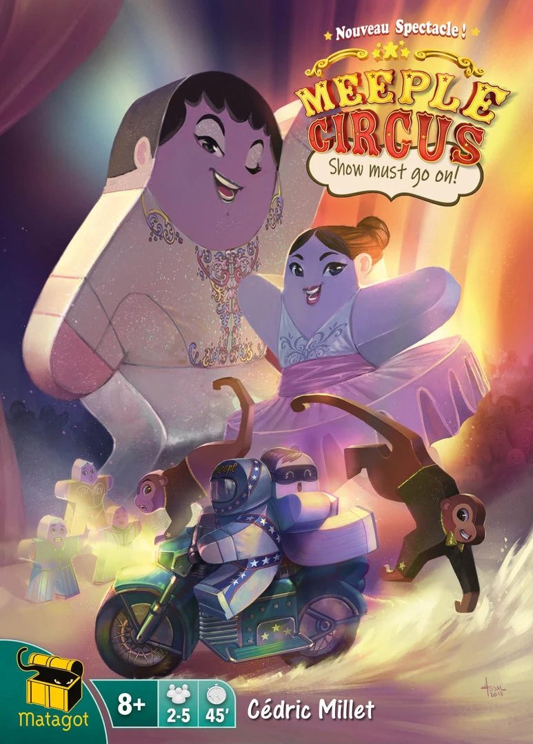 Matagot Board Games Meeple Circus: Show Must Go On! 1 Matagot Board Games Meeple Circus: Show Must Go On!