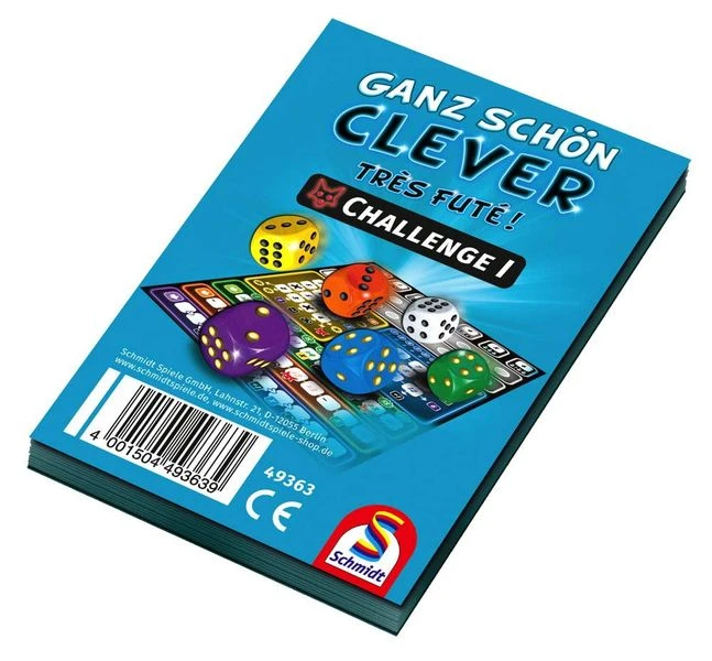 Schmidt Spiele Ganz Schön Clever: Challenge I (German Import) 1 Schmidt Spiele Ganz Schön Clever: Challenge I (German Import)