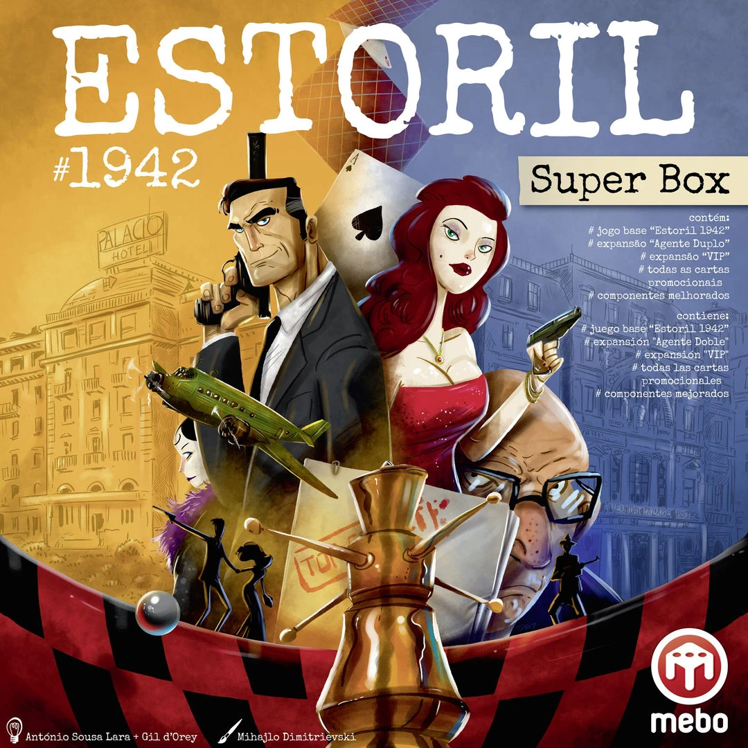 MEBO Games Estoril 1942: Super Box (Spanish Import) Board Games 1 MEBO Games Estoril 1942: Super Box (Spanish Import) Board Games