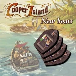 Capstone Games Board Games Cooper Island: New Boats