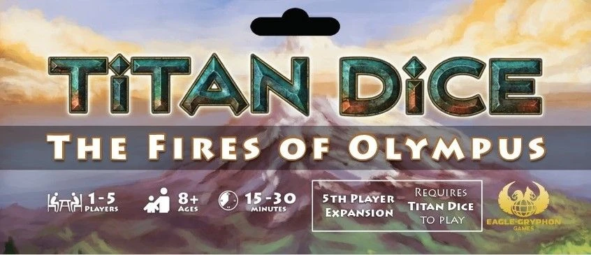 Eagle-Gryphon Games Board Games Titan Dice: The Fires Of Olympus 1 Eagle-Gryphon Games Board Games Titan Dice: The Fires Of Olympus