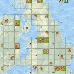 Hans Im Glück Board Games Carcassonne Maps: Great Britain (Import)