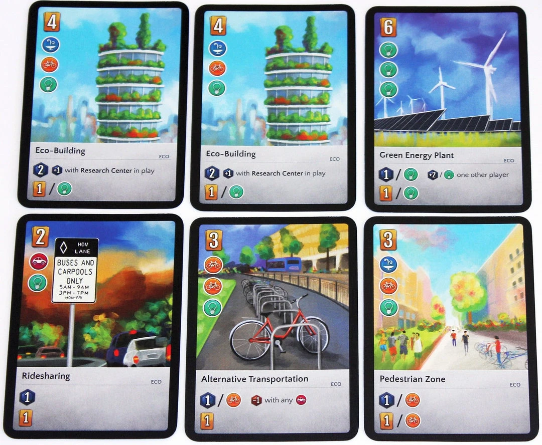 Eagle-Gryphon Games The City: Eco Expansion 1 Eagle-Gryphon Games The City: Eco Expansion