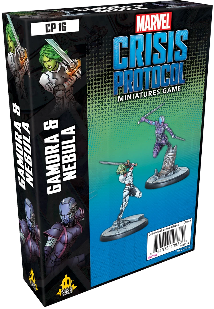 Atomic Mass Games Marvel: Crisis Protocol – Gamora & Nebula Board Games 1 Atomic Mass Games Marvel: Crisis Protocol – Gamora & Nebula Board Games