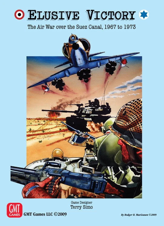 GMT Games Board Games Elusive Victory: The Air War Over The Suez Canal, 1967-1973 1 GMT Games Board Games Elusive Victory: The Air War Over The Suez Canal, 1967-1973