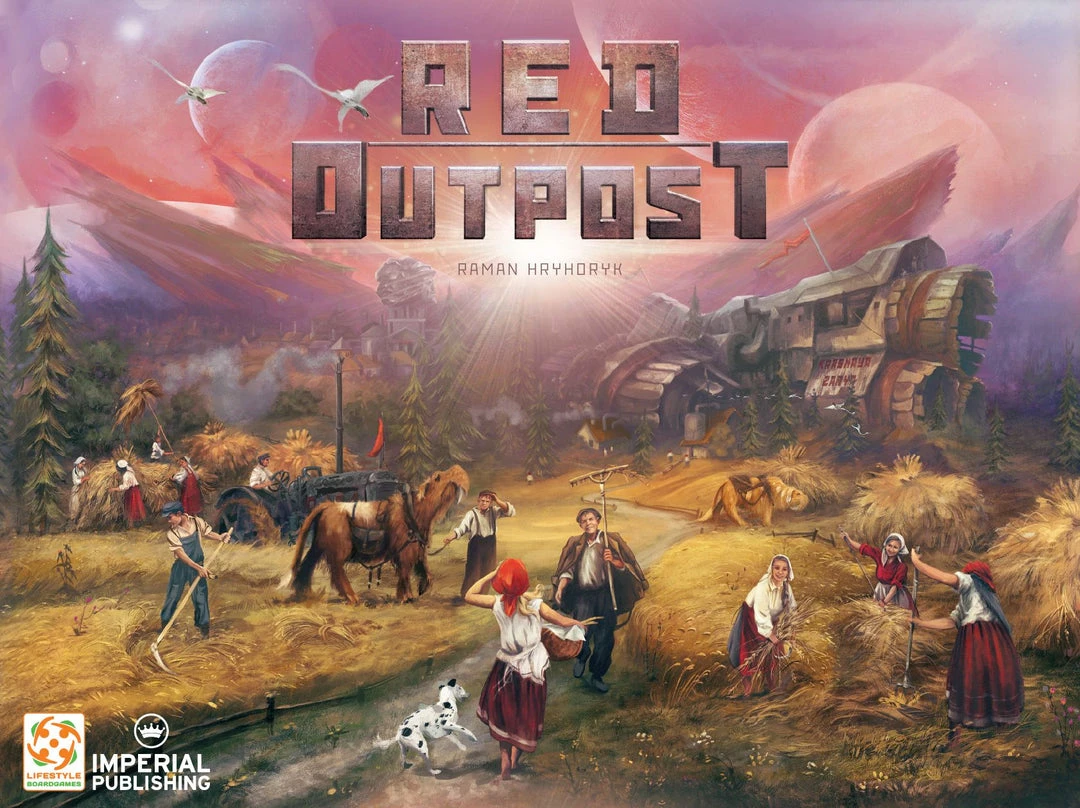 Lifestyle Boardgames Ltd Red Outpost 1 Lifestyle Boardgames Ltd Red Outpost