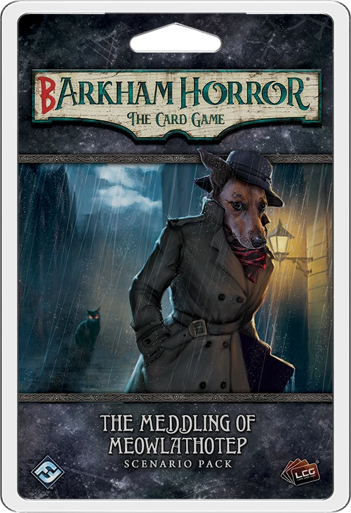 Fantasy Flight Games Board Games Barkham Horror: The Card Game – The Meddling Of Meowlathotep 1 Fantasy Flight Games Board Games Barkham Horror: The Card Game – The Meddling Of Meowlathotep