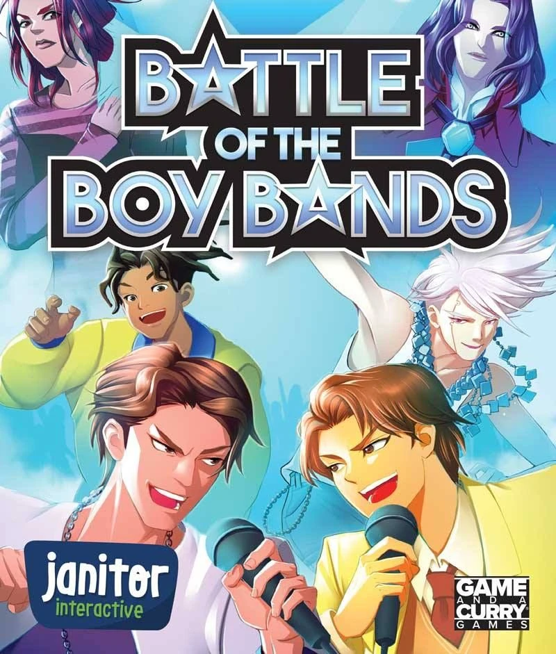 Game And A Curry, LLC Battle Of The Boy Bands Board Games 1 Game And A Curry, LLC Battle Of The Boy Bands Board Games