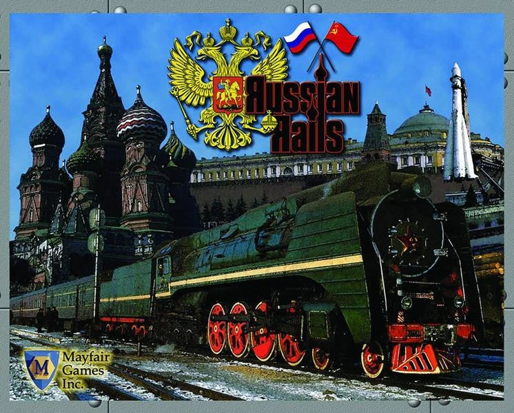 Mayfair Games Russian Rails Board Games 1 Mayfair Games Russian Rails Board Games